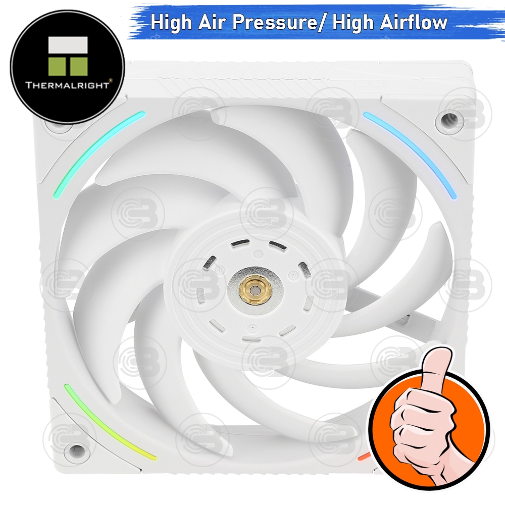 [CoolBlasterThai] Thermalright TL-K12W Optimized Static Pressure ARGB Fan Case (size 120 mm.) ประกัน 3 ปี