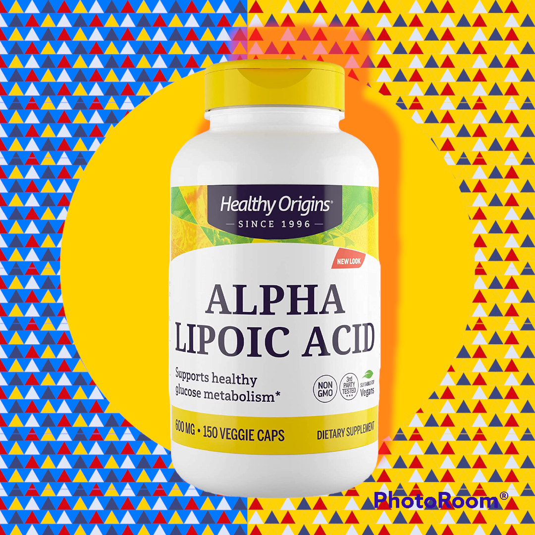Healthy Origins Alpha Lipoic Acid (ALA) 600 mg 150 Capsules เสริมสร้างภูมิคุ้มกัน ป้องกันการเกิดริ้วรอยแห่งวัย ผิวหน้าชุ่มชื่น ปกป้องผิวจากแสงแดด