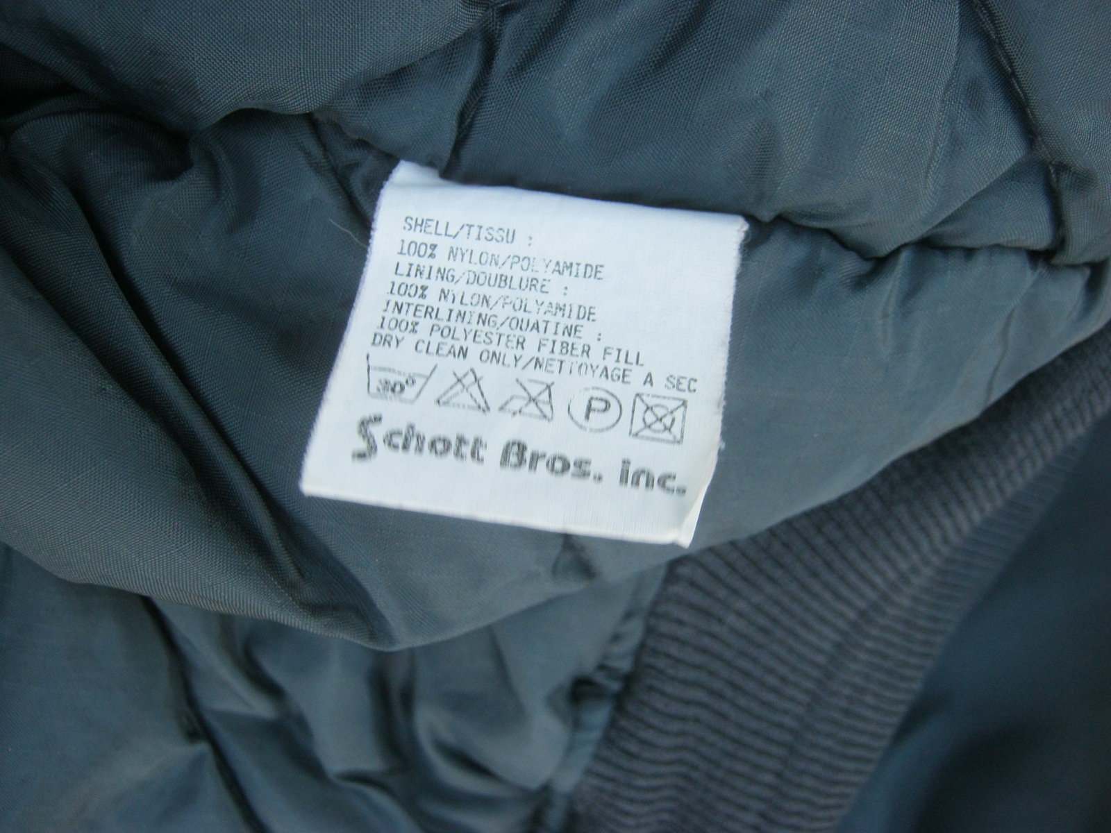 CWU-R flight jacket schott