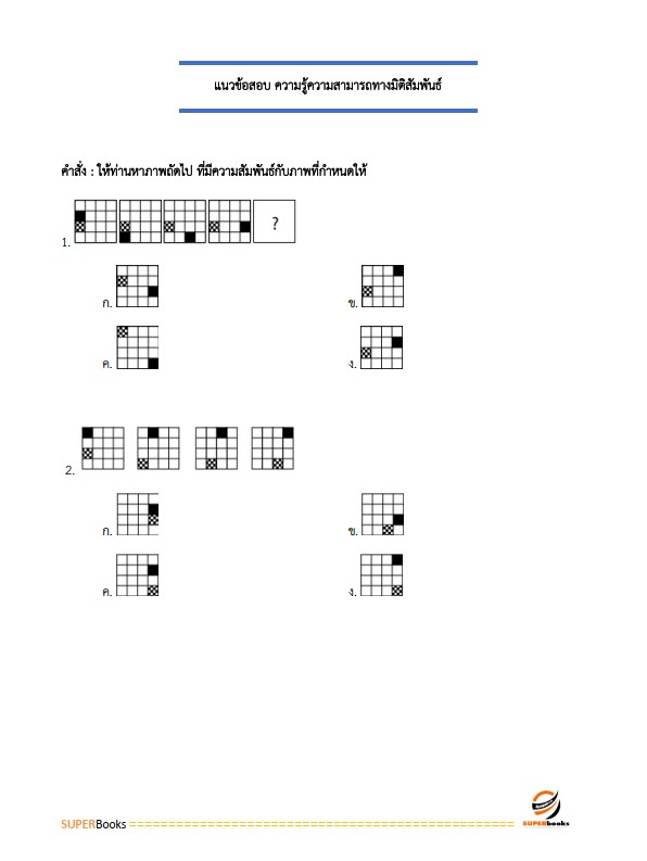 แนวข้อสอบ พนักงานระบบงานคอมพิวเตอร์ Hardware ระดับ 4 ธนาคารเพื่อการเกษตรและสหกรณ์การเกษตร ธ.ก.ส.