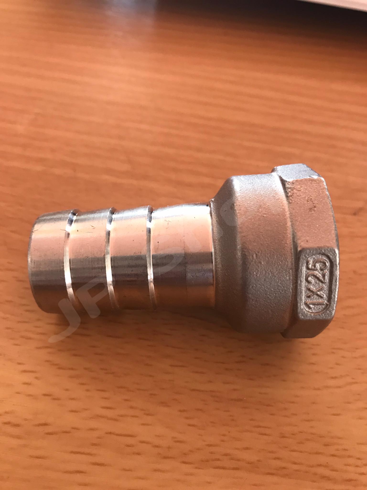 ข้อต่อเกลียวในหางไหล 1" * 1" สแตนเลส 304 #12525