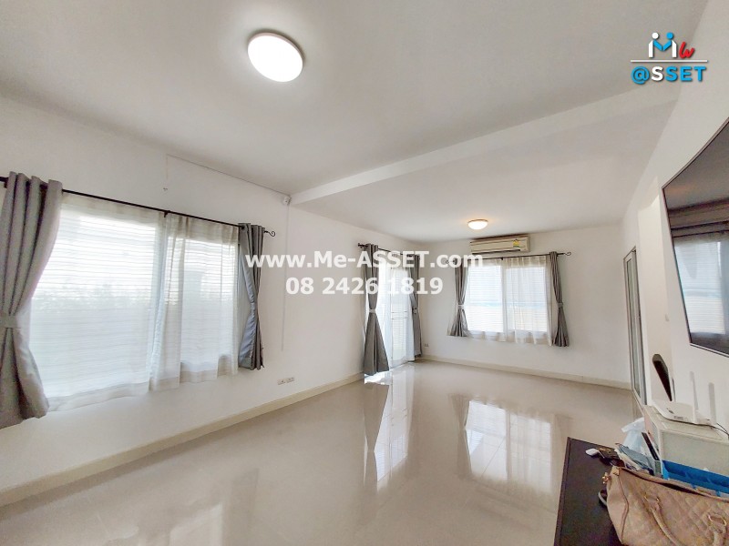 ขายบ้านเดี่ยว ใกล้ ม.มหิดล ย่าน ศาลายา วัดพระเงิน ศรีประวัติ : คณาศิริ ศาลายา : 2 ชั้น 50 ตารางวา