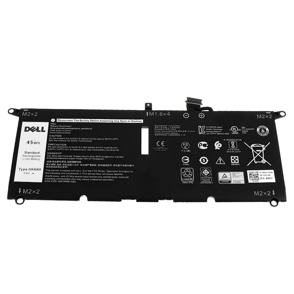 Battery Dell Inspiron 7391 2-in-1, 4-Cell 45Wh, แบตเตอรี่ Dell HK6N5 ของแท้รับประกันศูนย์ Dell Thailand ราคาไม่แพง