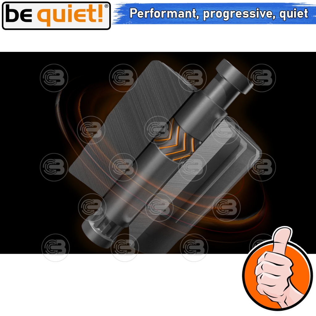 [CoolBlasterThai] Be Quiet Pure Wings 3 120 PWM high-speed PC Fan Case (BL106) ประกัน 3 ปี