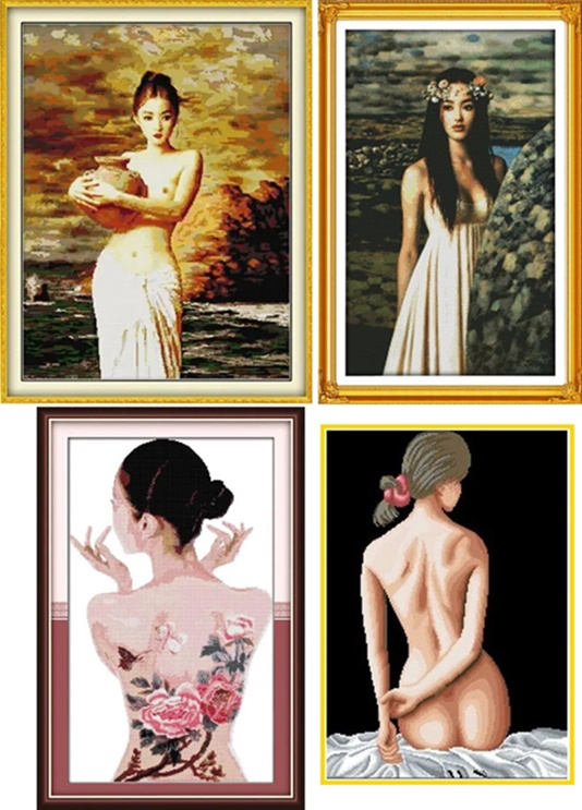 Beauty woman (ไม่พิมพ์/พิมพ์ลาย)