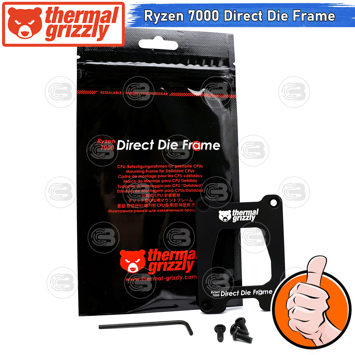 [CoolBlasterThai] Thermal Grizzly Ryzen 7000 Direct Die Frame