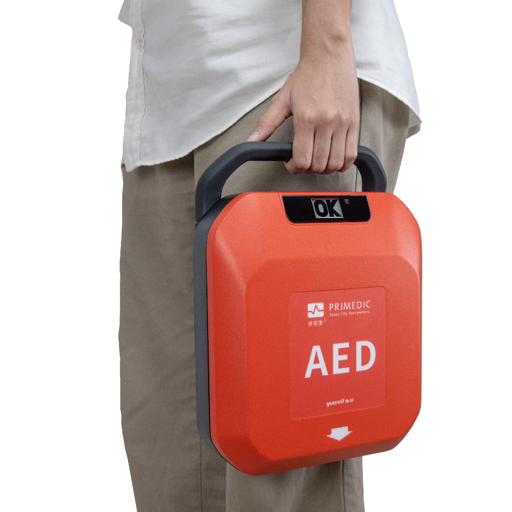 เครื่องกระตุกหัวใจไฟฟ้าชนิดอัตโนมัติ (Automated External Defibrillator, AED)