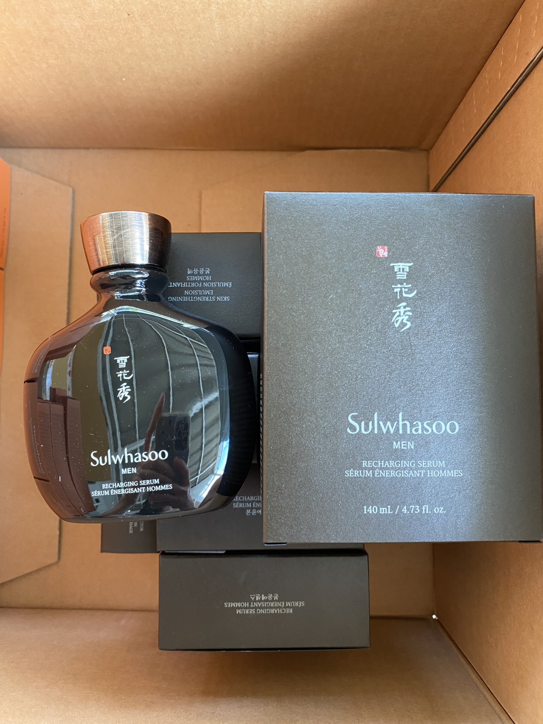 Sulwhasoo Men Recharging Serum 140ml. เซรั่มบำรุงผิวสำหรับผู้ชาย โซลวาซู