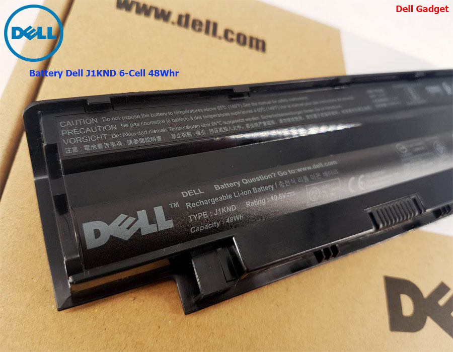 Battery Dell Vostro 3450, 3550, 6-Cell, 48Wh แบตเตอรี่ Dell J1KND ของแท้รับประกันศูนย์ Dell Thailand On-site Service