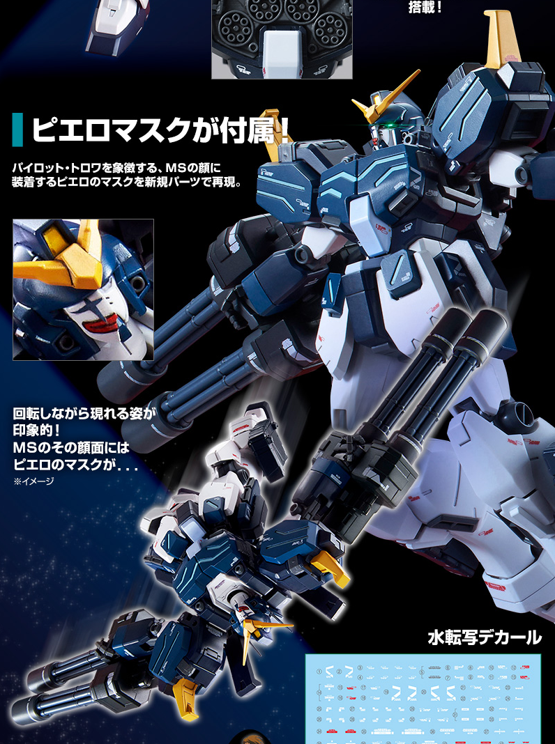 P-Bandai MG 1/100 Gundam Heavy Arms Custom EW