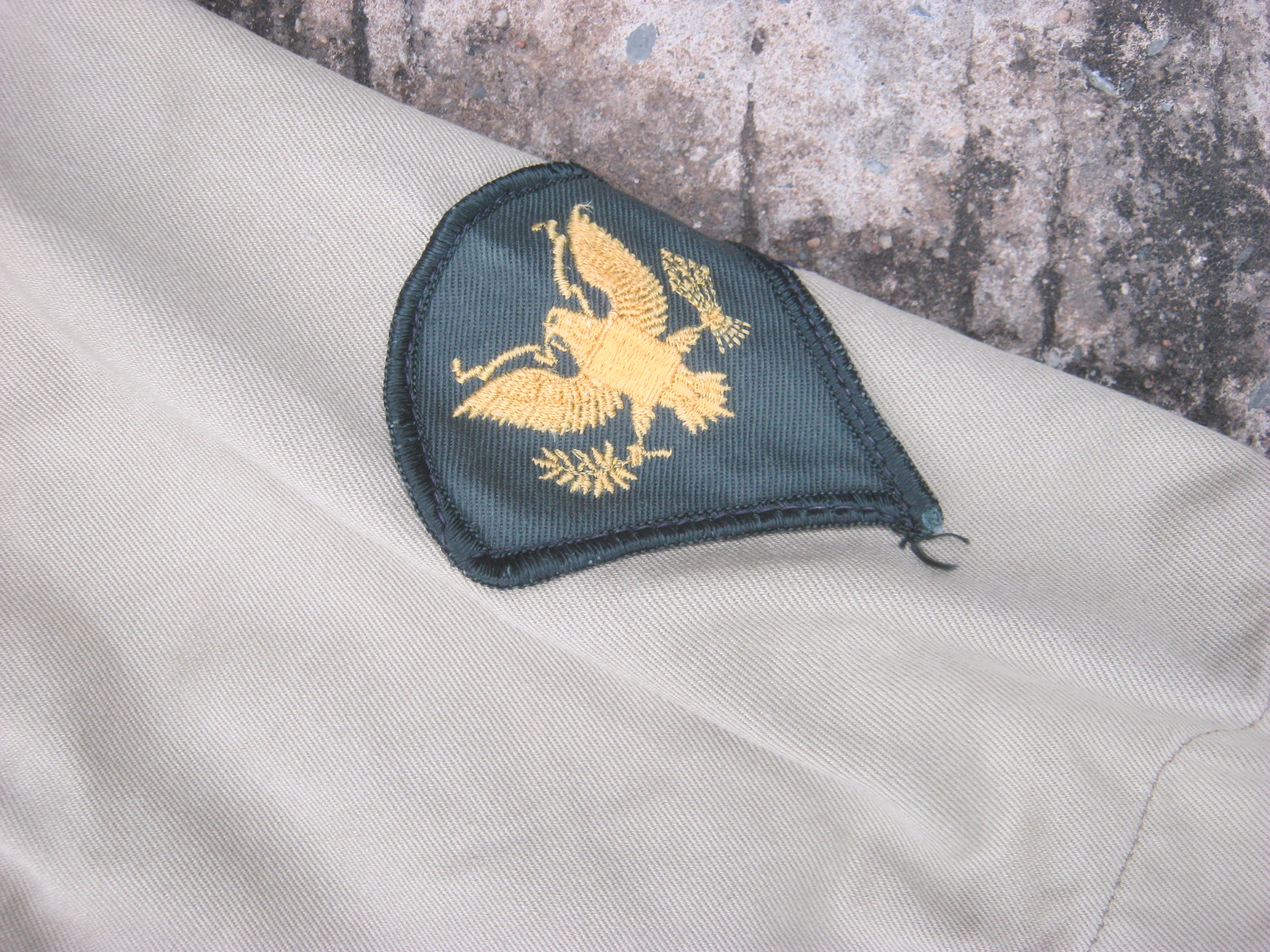 เสื้อทหารสหรัฐ สงครามเวียตนาม สีกากี