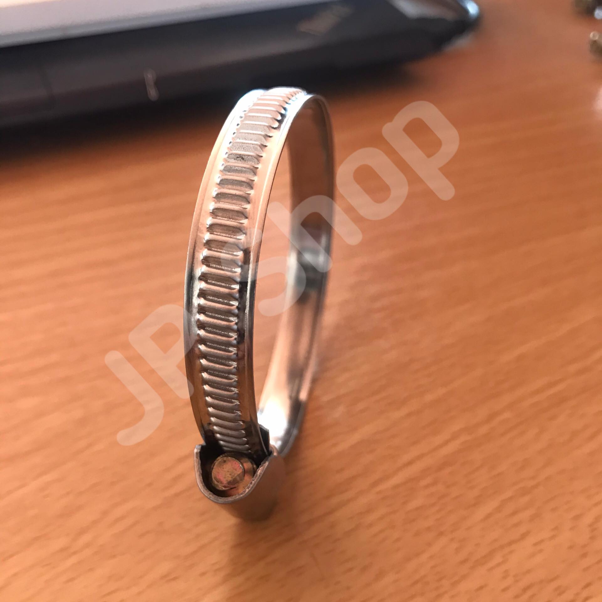 เข็มขัดรัดท่อสแตนเลส ปลอกรัดสแตนเลส 40-60 มม. #4060