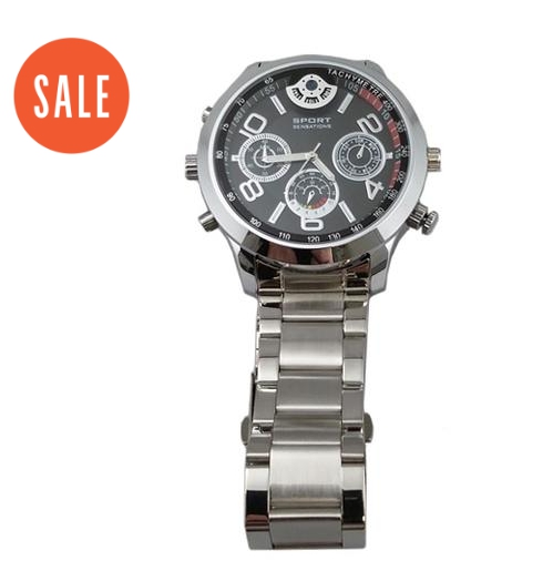 กล้องนาฬิกาข้อมือ Ultra 2K Watch สายเหล็ก คุณภาเยี่ยม