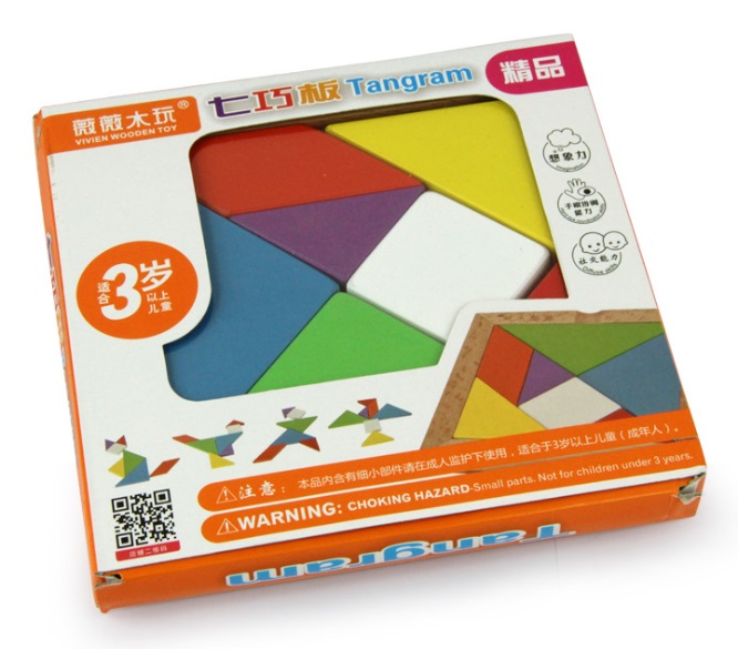 แทนแกรมไม้บีช Tangram