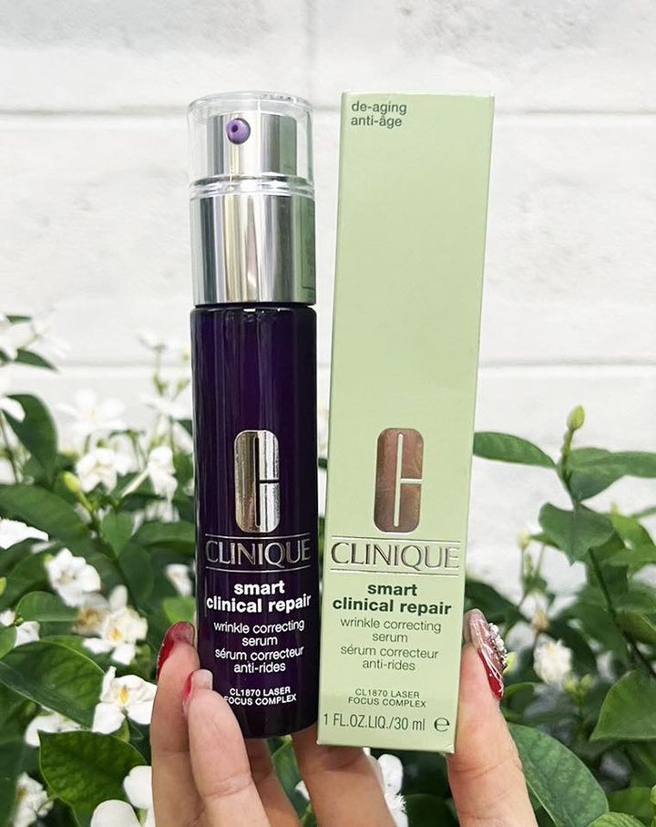 Clinique Smart Clinical Repair Wrinkle Correcting Serum 30ml. เซรั่มรับมือริ้วรอยแห่งวัย