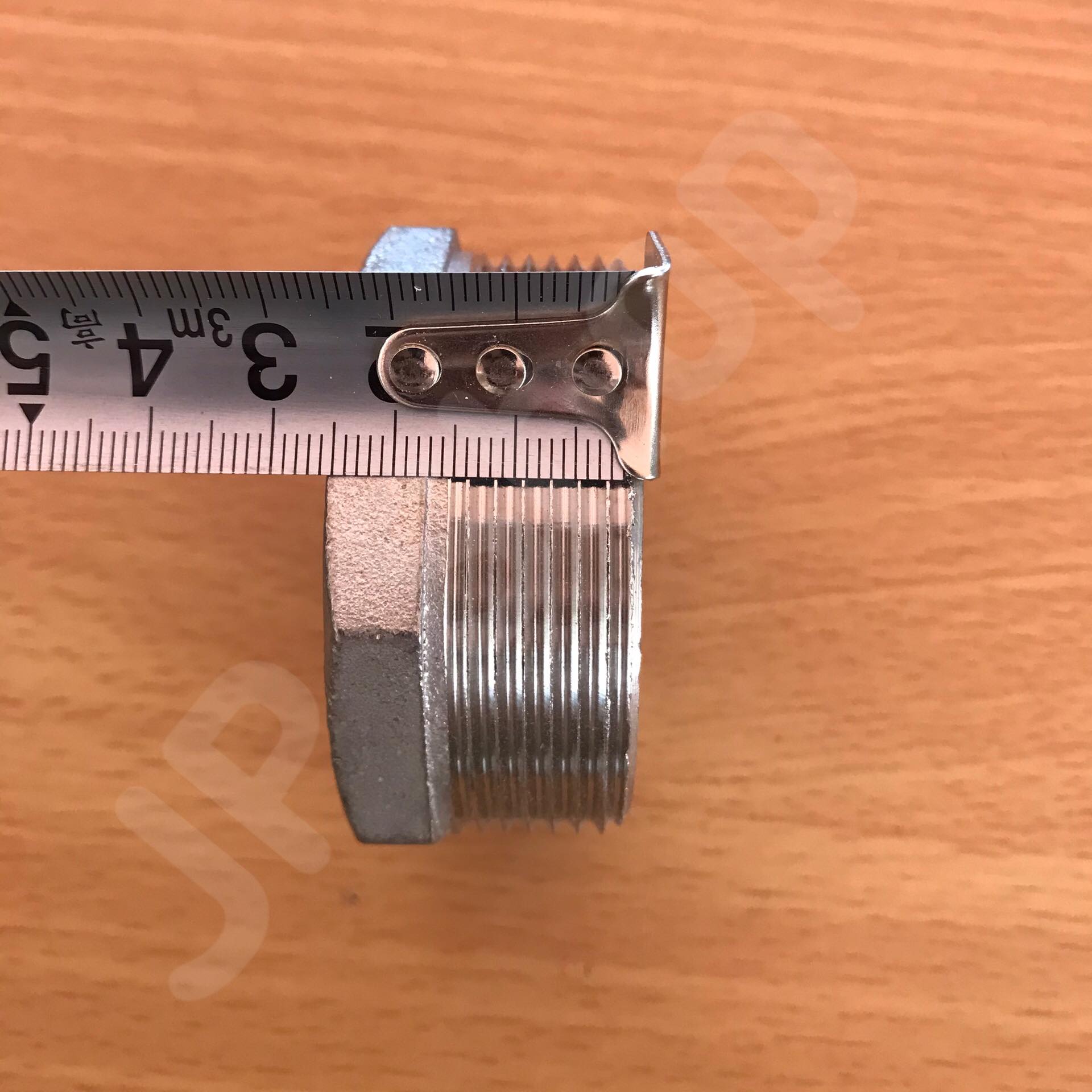 ข้อลดเหลี่ยม 2 นิ้ว ลด 6 หุน สแตนเลส 304 #0418