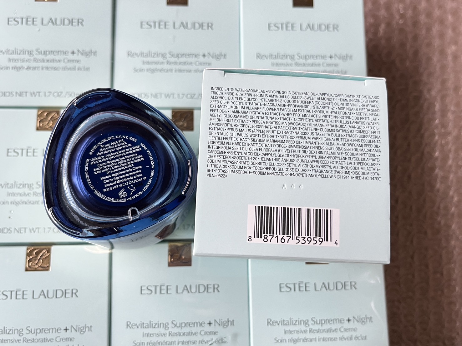 Estee Lauder Revitalizing Supreme+ Night Intensive Restorative Creme 50ml. ครีมทากลางคืน