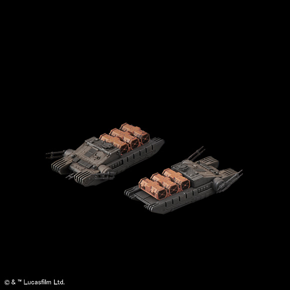 1/144 U-Wing Fighter & TIE Striker BANDAI - Star Wars