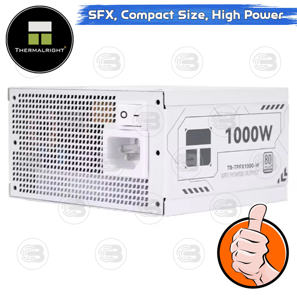 [CoolBlasterThai] Thermalright SFX Power Supply 1000W 80 Plus Platinum Embossed Full Modular (TPFX 1000-W) ประกัน 7 ปี