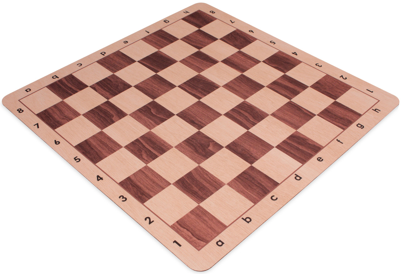 20" Floppy Mouse Pad Chess Board กระดานหมากรุกสากลยางสีลายไม้