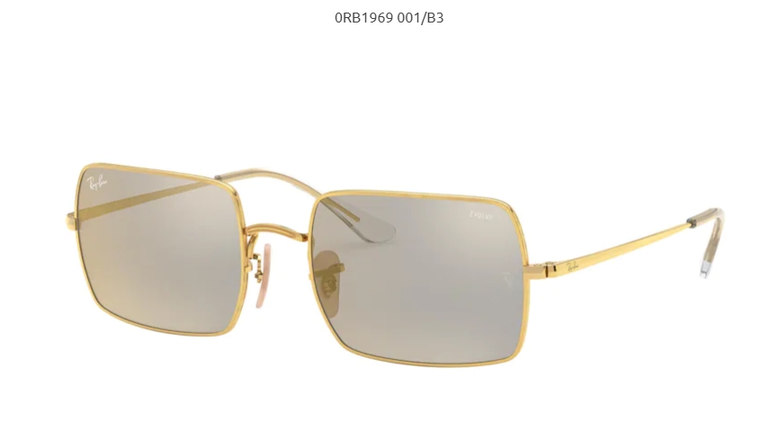 แว่นกันแดด Rayban RB1969 001/B3 Size 54 mm.