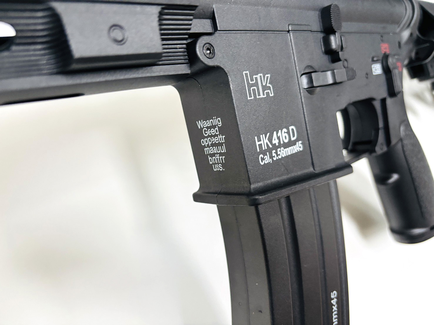 ปืนเจล ปืนเจลไฟฟ้า รุ่น HK416 รุ่นพิเศษเฟืองเหล็ก ท่ออลู (Sime&Full&Blowback)