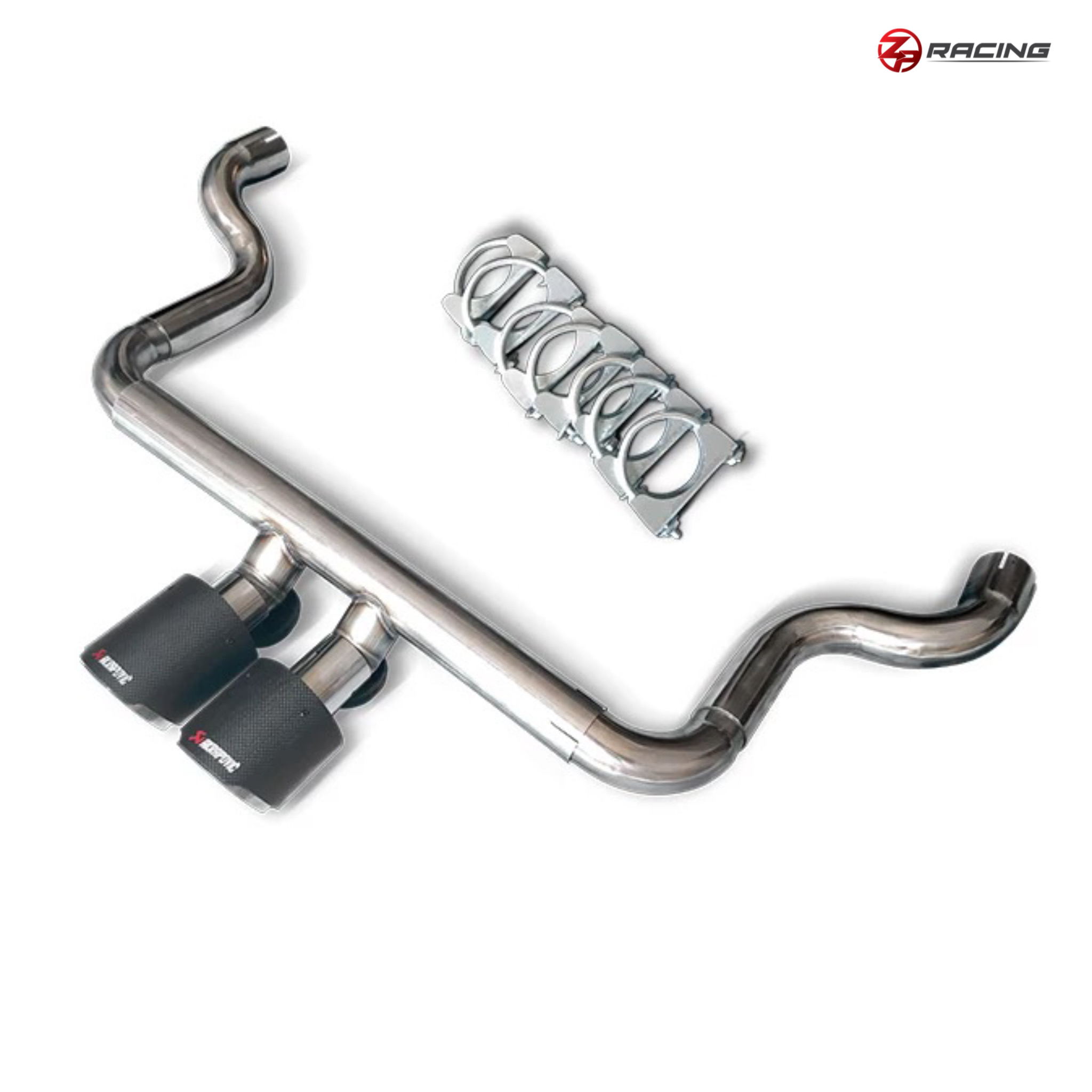 ชุดลิ้นหลัง Diffuser พร้อมท่อคู่ CIVIC FC V.5 สำหรับปี 2016-2022