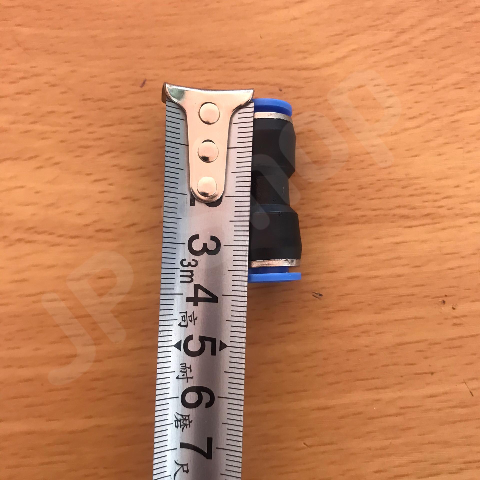 ข้อต่อลม PU 8 มม.-ต่อตรง ฟิตติ้งสายลม ต่อสายลม 8 มม. #00800