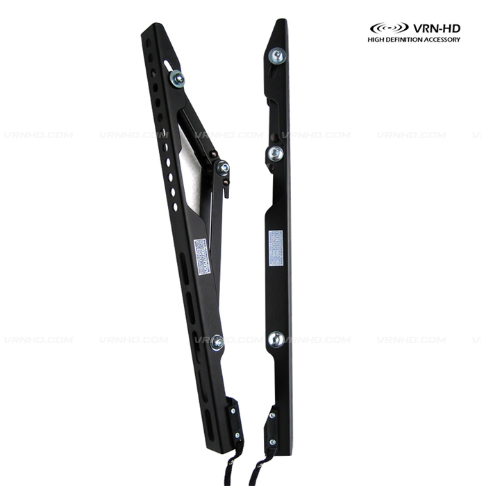 New! TX2242B Flat Design 3.7 cm. ขาแขวนทีวี LED TV 22-60 นิ้ว แบบปรับก้มจอได้ โดยดึงและผลักจอได้ทันที [Max VESA 400x400 mm.]