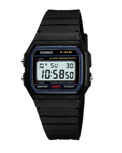 นาฬิกา CASIO F-91W-1
