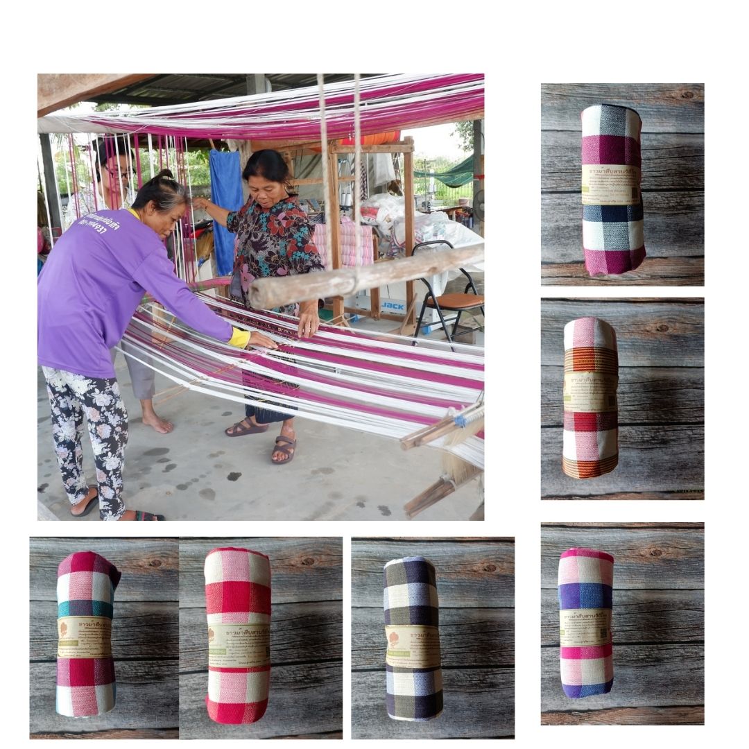 ผ้าขาวม้าฝ้าย P2 รุ่นมาตรฐานชายไทย ขนาด 80x200 cm