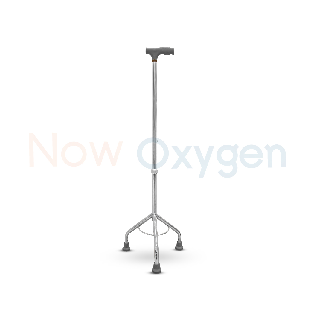 ไม้เท้าอลูมิเนียม 3 ขา (แบบหัวค้อน Tripod Cane)