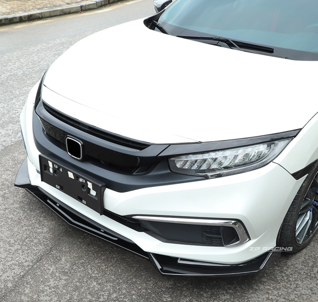 ลิ้นหน้า ลิ้นกันชนหน้า ลิ้นต่อกันชน Civic FC V.4 สำหรับปี 2019-2022
