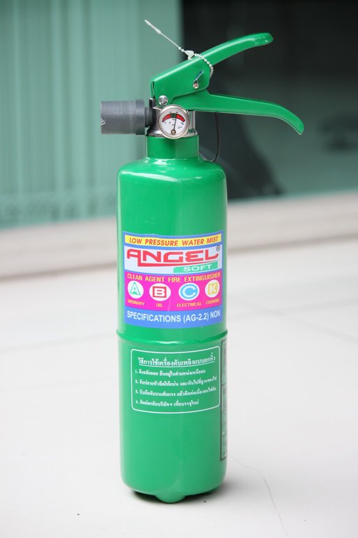ถังดับเพลิง Angel soft น้ำยา Water mist