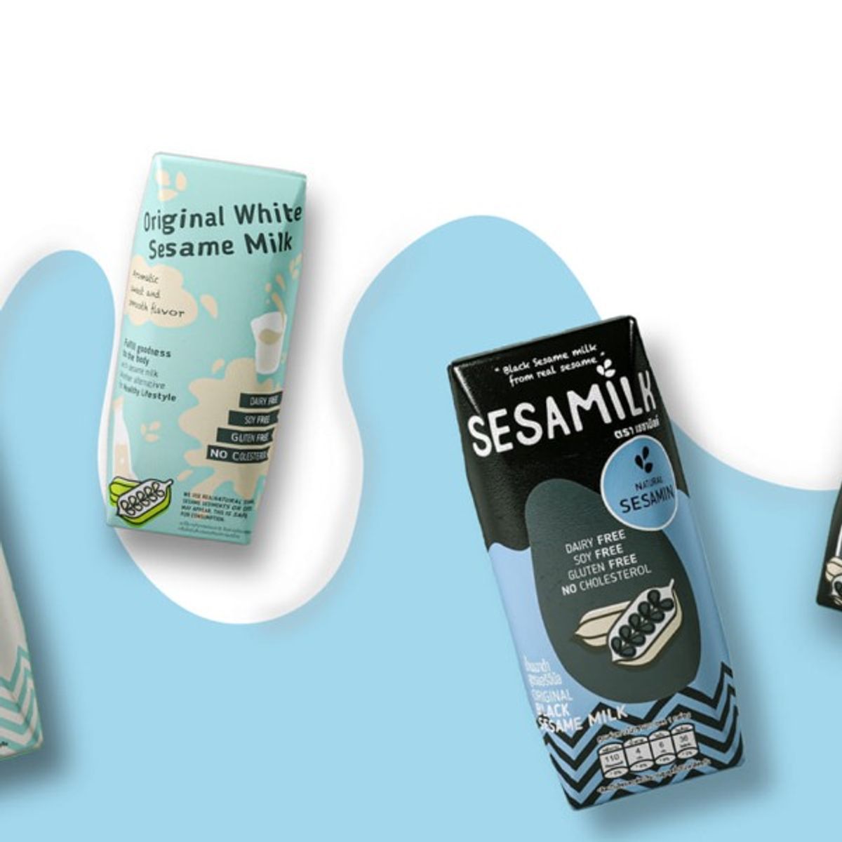 น้ำนมงาดำ🥛 แท้ 💯% SESAMILK สูตรออริจินอล 😋อร่อย อุดมไปด้วยสารอาหารที่มีประโยชน์💪 แพ็ค 3 กล่อง‼️