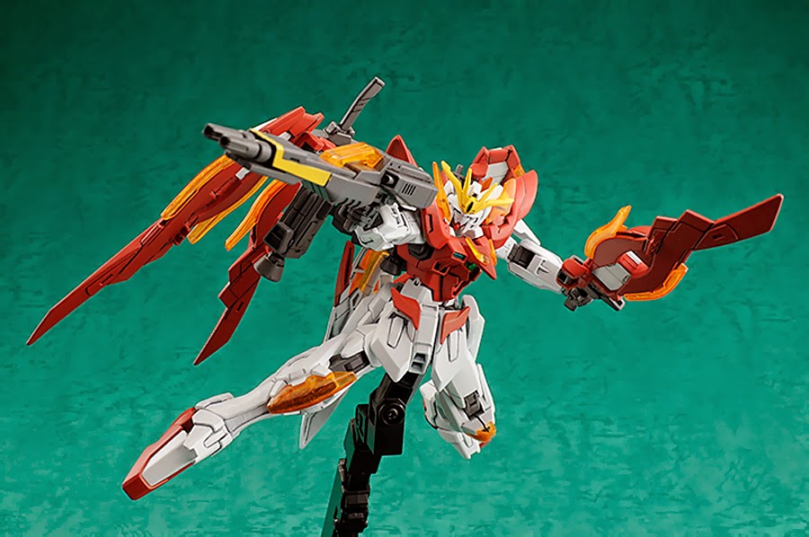 HGBF 1/144 Wing Gundam Zero Honoo