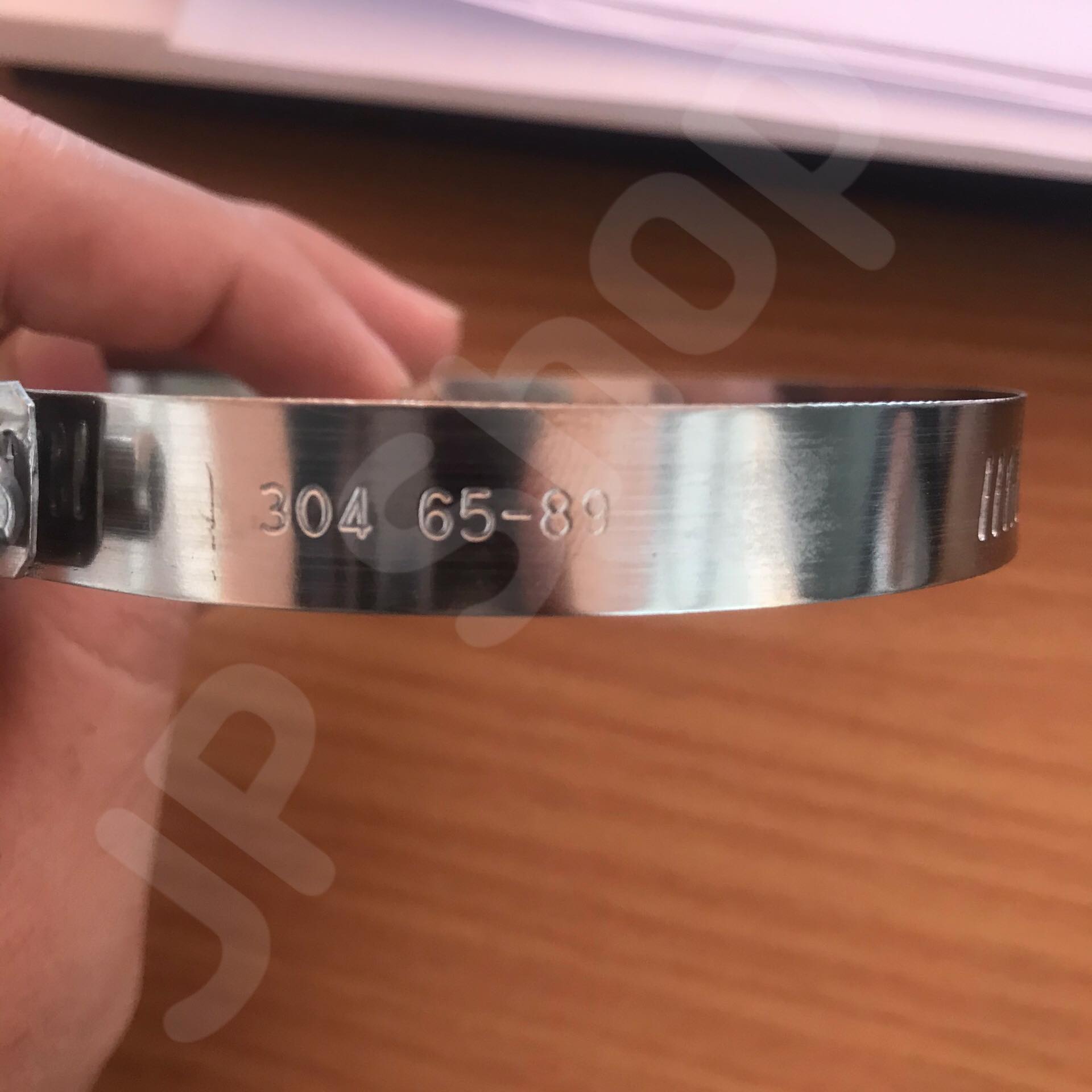 ปลอกรัด 65-89 (12 มม.) แคลมป์รัดท่อสแตนเลส 304 #6589