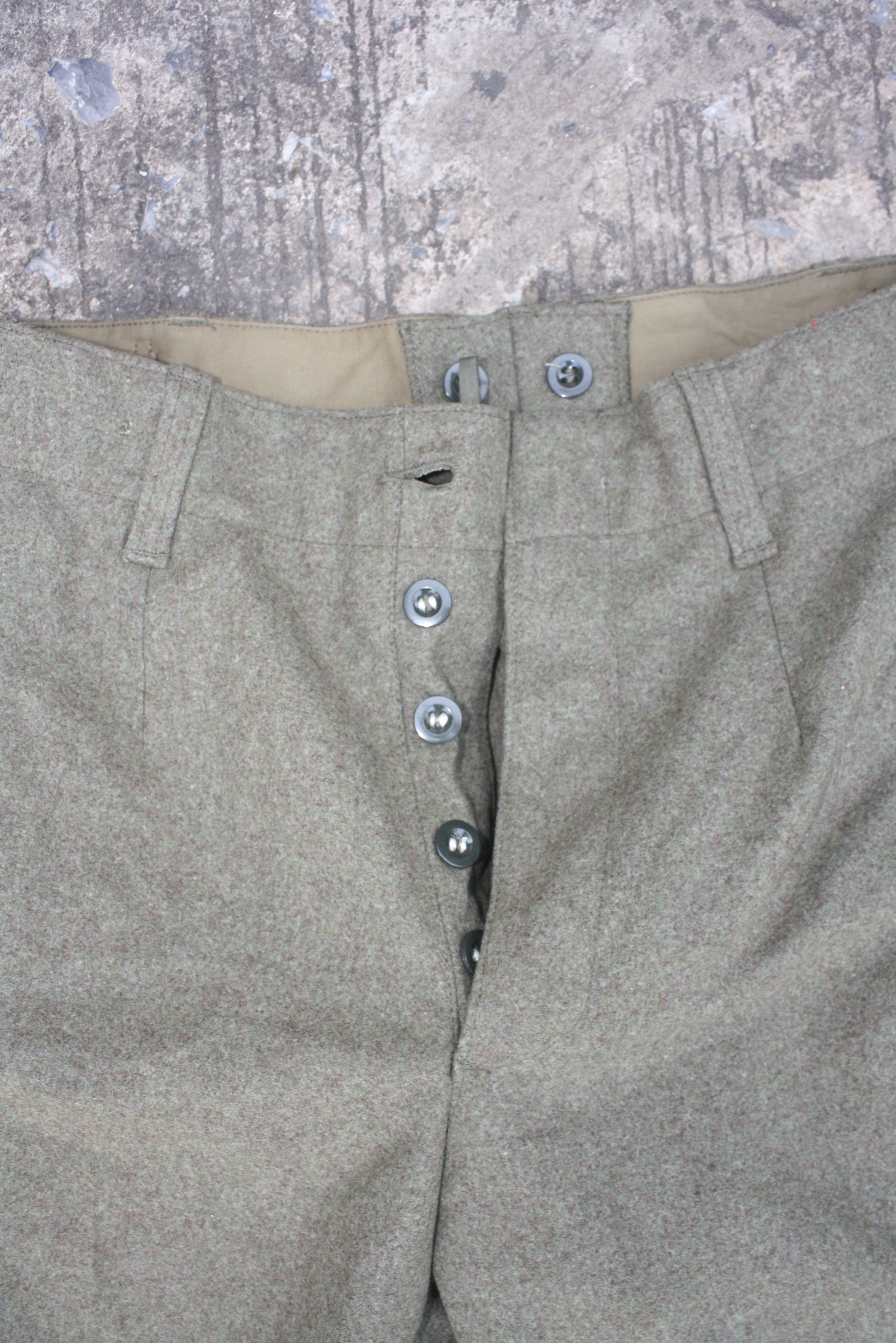 กางเกงทหารเยอรมัน ผ้า wool