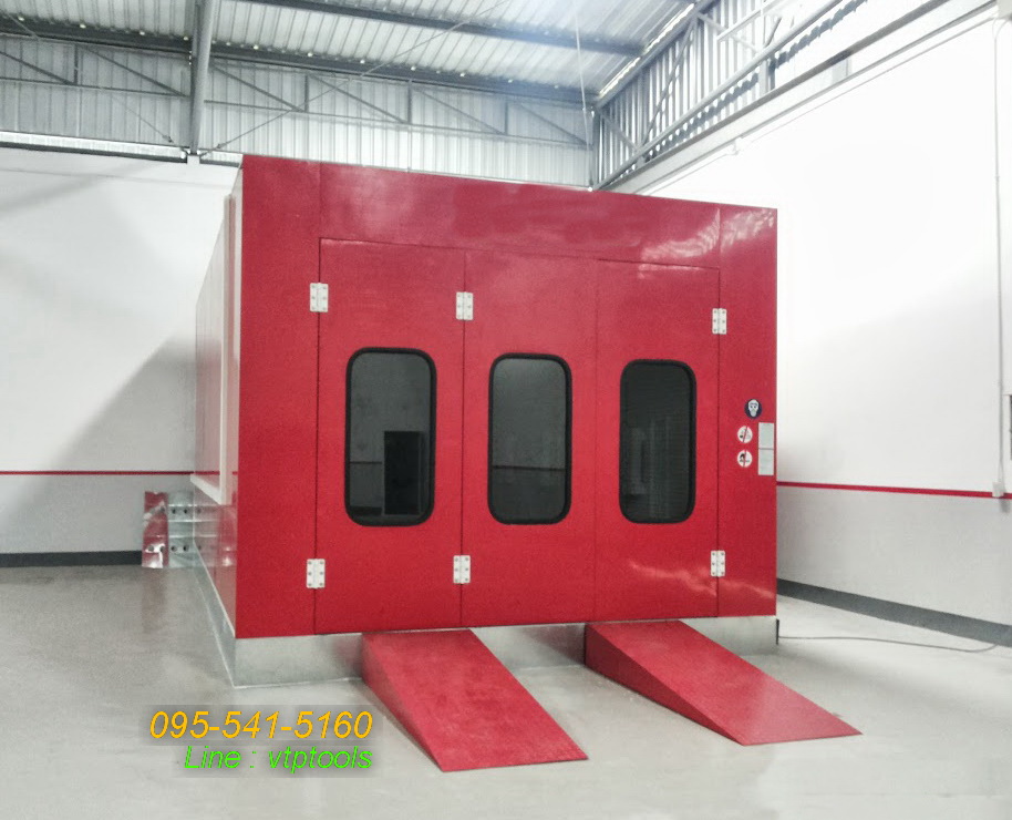 ห้องอบพ่นสีรถยนต์ ระบบอินฟราเรด รุ่น 8200i
