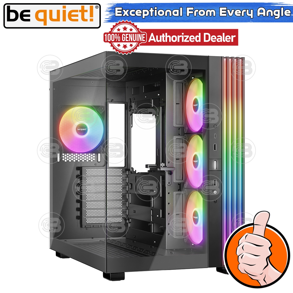 [CoolBlasterThai] Be Quiet LIGHT BASE 600 LX Black PC Case (BGW67) ประกัน 3 ปี