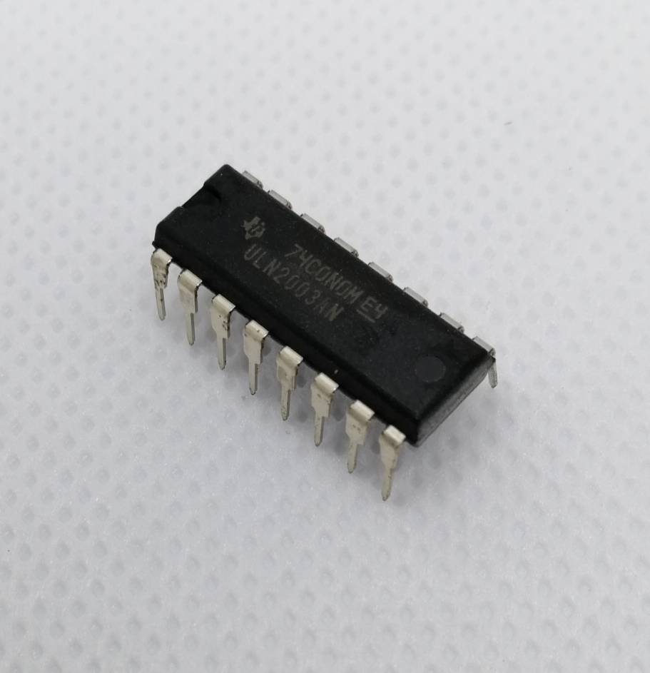 ULN2003AN TRANSISTOR ARRAY-7 NPN DARLINGTONS,+5V-I/P,500MA 50V(TTL/CMOS)