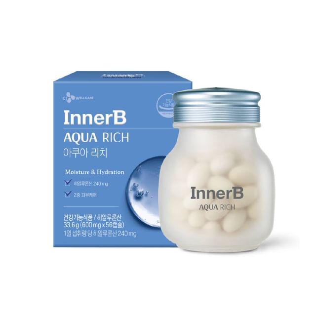 Innerb Aqua Rich 56 เม็ด (เดิมสีทอง) วิตามินเพื่อผิวนุ่มชุ่มชื้นจากเกาหลี