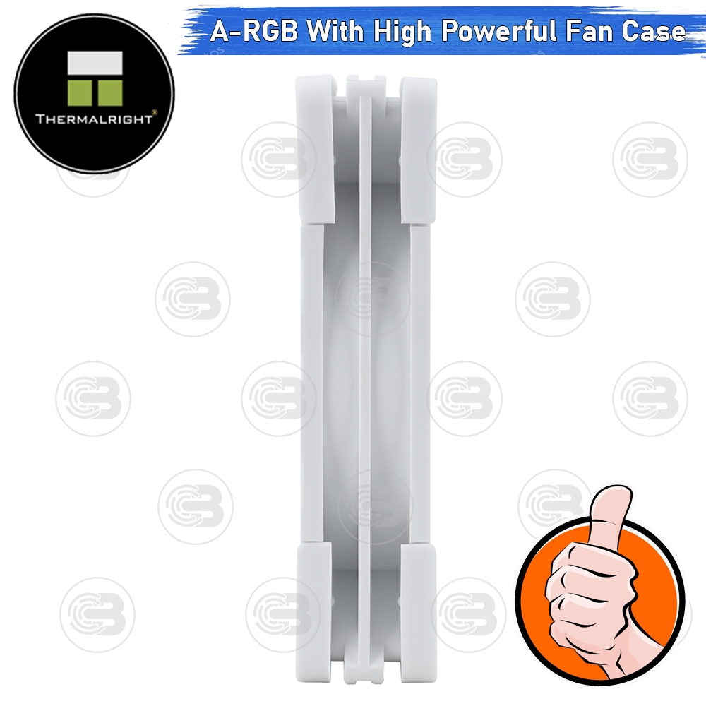 [CoolBlasterThai] Thermalright TL-B12W-S A-RGB Static Pressure Fan Case (size 120 mm.) ประกัน 3 ปี