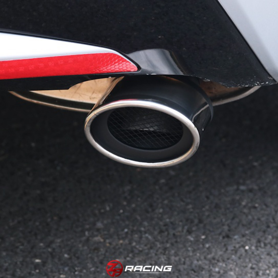 ปลายท่อ ปลอกท่อไอเสีย Honda HR-V E:HEV สี Silver ปลายเฉียง