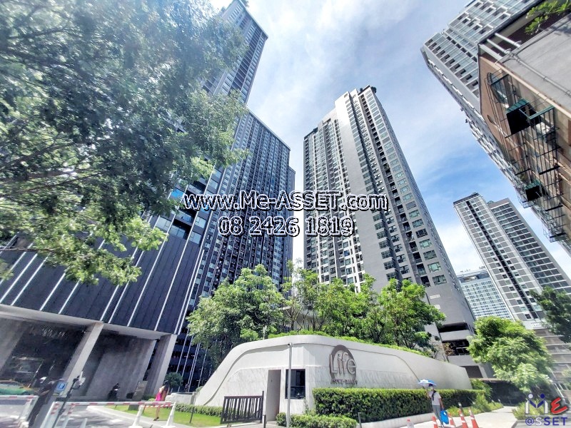 ขายคอนโดใกล้รถไฟฟ้า ย่าน ซอยศูนย์วิจัย เพชรบุรีตัดใหม่ พระรามเก้า อโศก-ดินแดง : ไลฟ์ อโศก-พระราม9 Life Asoke-Rama 9 : 40.16 ตร.เมตร