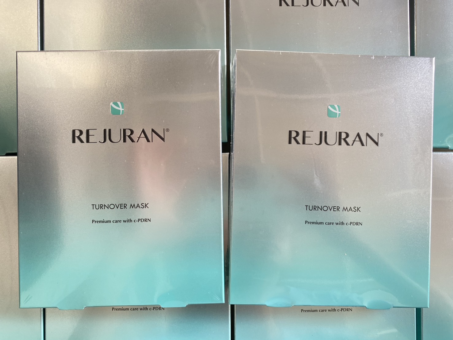 REJURAN turnover mask (1กล่อง/บรรจุ5แผ่น) มากส์หน้ารีจูรัน แพ็คเก็จใหม่ 2024 (Healer Healing Mask)