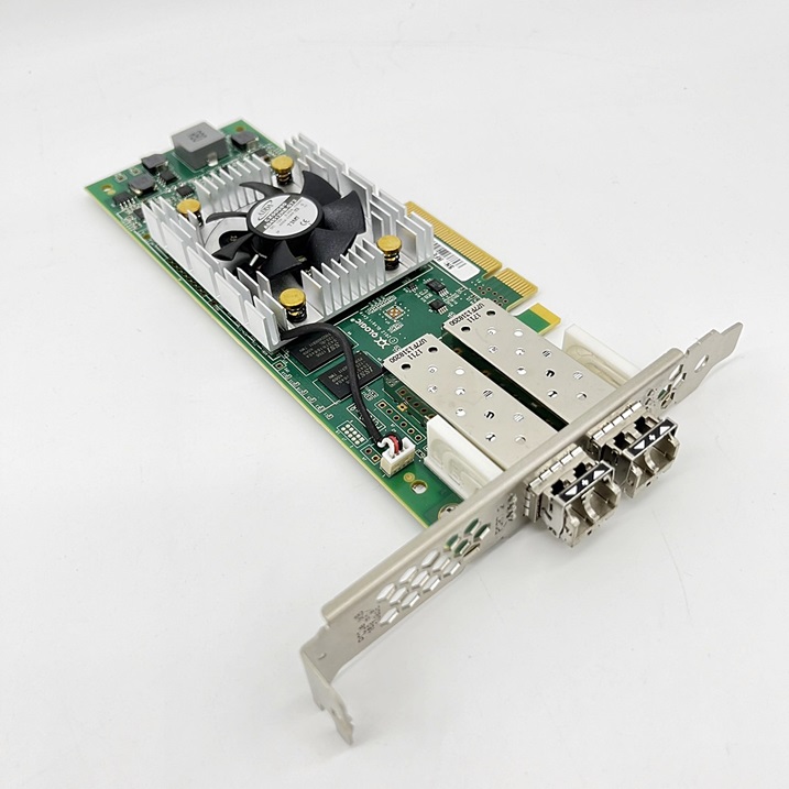 HUAWEI 06030278 QLE2672 [TorCompTH Thailand ขาย จำหน่าย ราคา] Huawei Qlogic QLE2672 16GB FC Dual-Port HBA w/2x SFP QLogic AFBR-57F5MZ-QL, high profile,