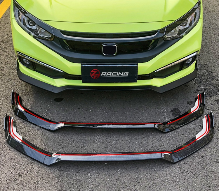 ลิ้นหน้า ลิ้นกันชนหน้า ลิ้นต่อกันชน Civic FC V.5 สำหรับปี 2019-2022