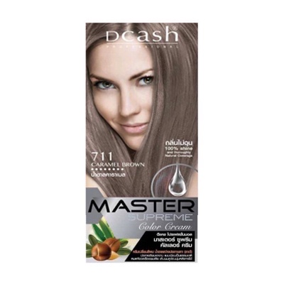 แท้พร้อมส่ง○ (โทนสีเทา) DCASH MASTER SUPREME COLOR CREAM Reflect ASH ดีแคช โปรเฟสชั่นนอล มาสเตอร์ ซูพรีม ย้อมผม