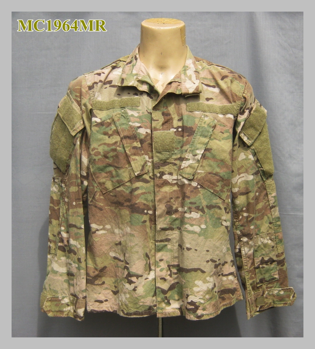 เสื้อทหารสหรัฐ ลายมัลติแคม Medium Regular